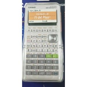 Casio - Graphing Calculator - White - fx-9750GIII-WE - New Sealed